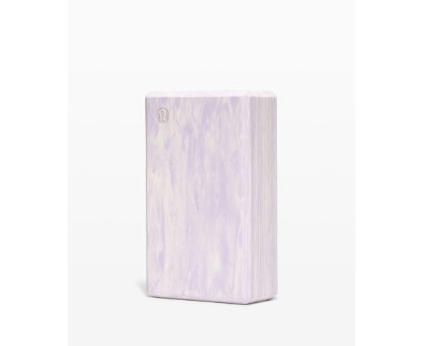 Lift and Lengthen Yoga Block Marbled