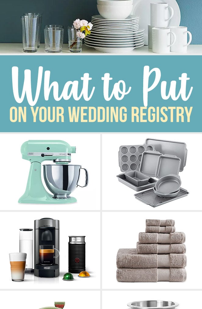 What to Put On Your Wedding Registry (Plus: Best Places to Register