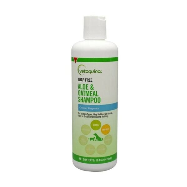 Vetoquinol Itchy Dry Skin Aloe & Oatmeal Soap-Free
