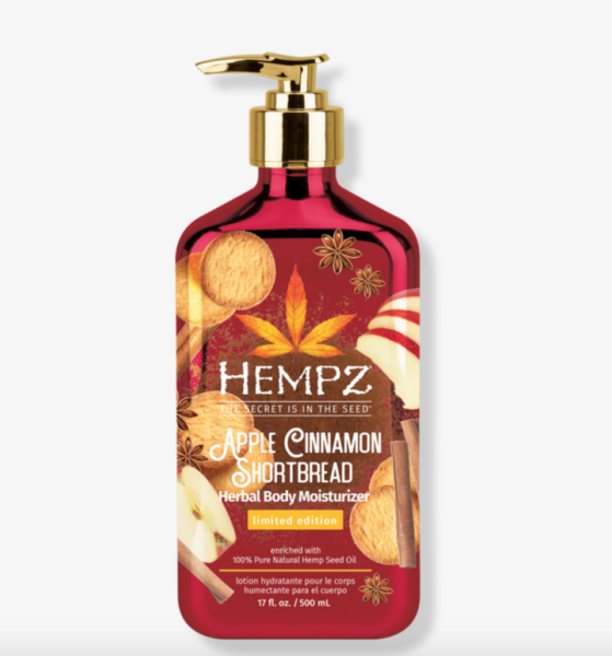 Hempz Limited Edition Apple Cinnamon Shortbread Herbal Body Moisturizer